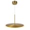 Cwi Lighting Ovni LED Pendant With Brass Finish 1204P16-1-625-A - alternate 2